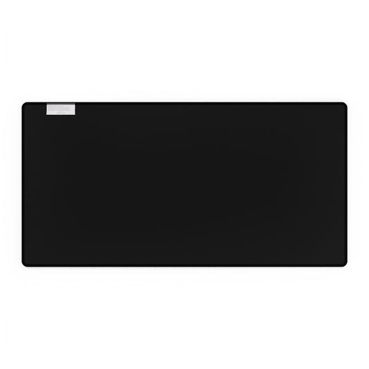 Black Topographic Desk Mat